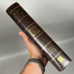 Like NEW KJV Journaling Bible Bonded Leather Edition Barbour Headings Summaries