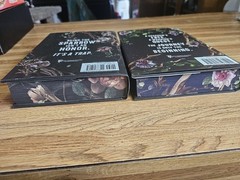 Shield Of Sparrows And Rites Of The Starlings Sprayed Edges First Editions.