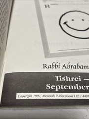3 Vintage Smiling Each Day Twerski, Abraham J. May-November 1993 Booklets Book