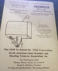 Vintage Game Bird Breeders Pheasant Fanciers Gazette Magazine April 1961