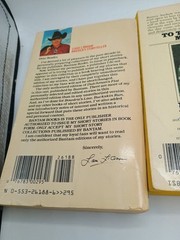 Louis L’Amour (3 Western Paperbacks, all different) see Pictures Vintage