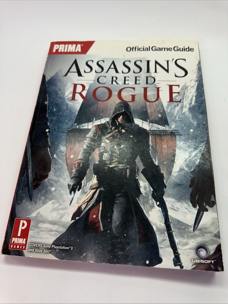 Assassin’s Creed Rogue Prima Official Game Guide PS3 Xbox 360 Strategy Book