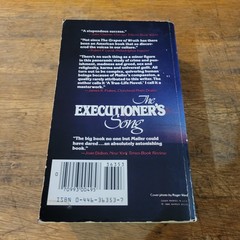 THE EXECUTIONER’S SONG by Norman Mailer 1980 Warner paperback