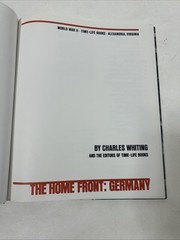Home Front–Germany – Charles Whiting (Hardcover) Time Life Books : World War II