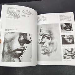 Drawing the Human Head by Burne Hogarth proportions types aging feature movement
