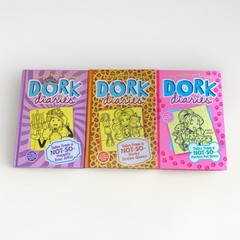 Dork Diaries Rachel Renee Russell Set Lot of 9 Hardcover Kidcore Decor Humor Y2K