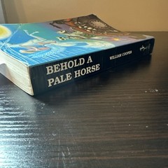 Behold a Pale Horse William Cooper Unrevised 1991 500p Protocols of Zion CFR NWO