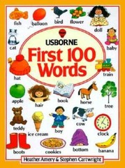 The First 100 Words (Usborne First Hundred Words) – Hardcover – ACCEPTABLE