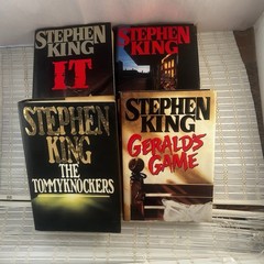 Stephen King First Edition Early Viking/Putnam 9 Books HC DJ Reading Copies