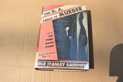The D.A. Calls it Murder, William Morrow 1st Edition