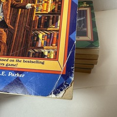 Lot of 9 Vtg. CLUE (1,3,4,8,10) & CLUE Jr. (1,3,5,6) A.E Parker Books 1990s