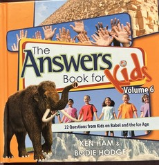 The Answers Book for Kids Series Books 1-4 and Book 6( no 5 ) Books in Hardcover