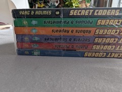 Secret Coders by Gene L Yang and Mike Holmes (2015) 5 Pc Collection Brand New