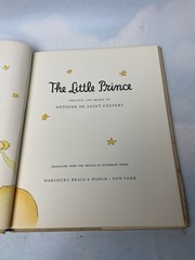 The Little Prince by Antoine De Saint-Exupéry Vintage Hardcover Dust Jacket