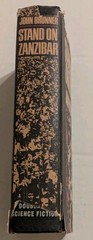 Stand on Zanzibar by John Brunner – BCE/HCDJ 1968 vintage Doubleday Sci-Fi