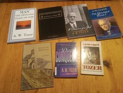A.W. TOZER Lot of 7 Christian Books, Man:The Dwelling Place Of God,Gems, Keys +4