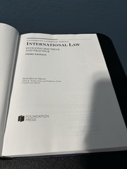 International Law Evolving Doctrine Practice University Casebook Series 3rd Ed