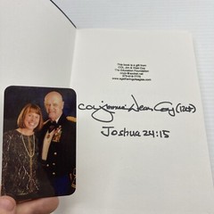 Daily Planner & Prayer Journal A Gathering of Eagles Colonel Jim Coy Signed!