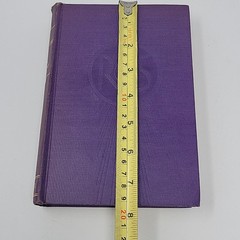 Scaramouche Rafael Sabatini 1921 Hardcover Embossed Cover Purple