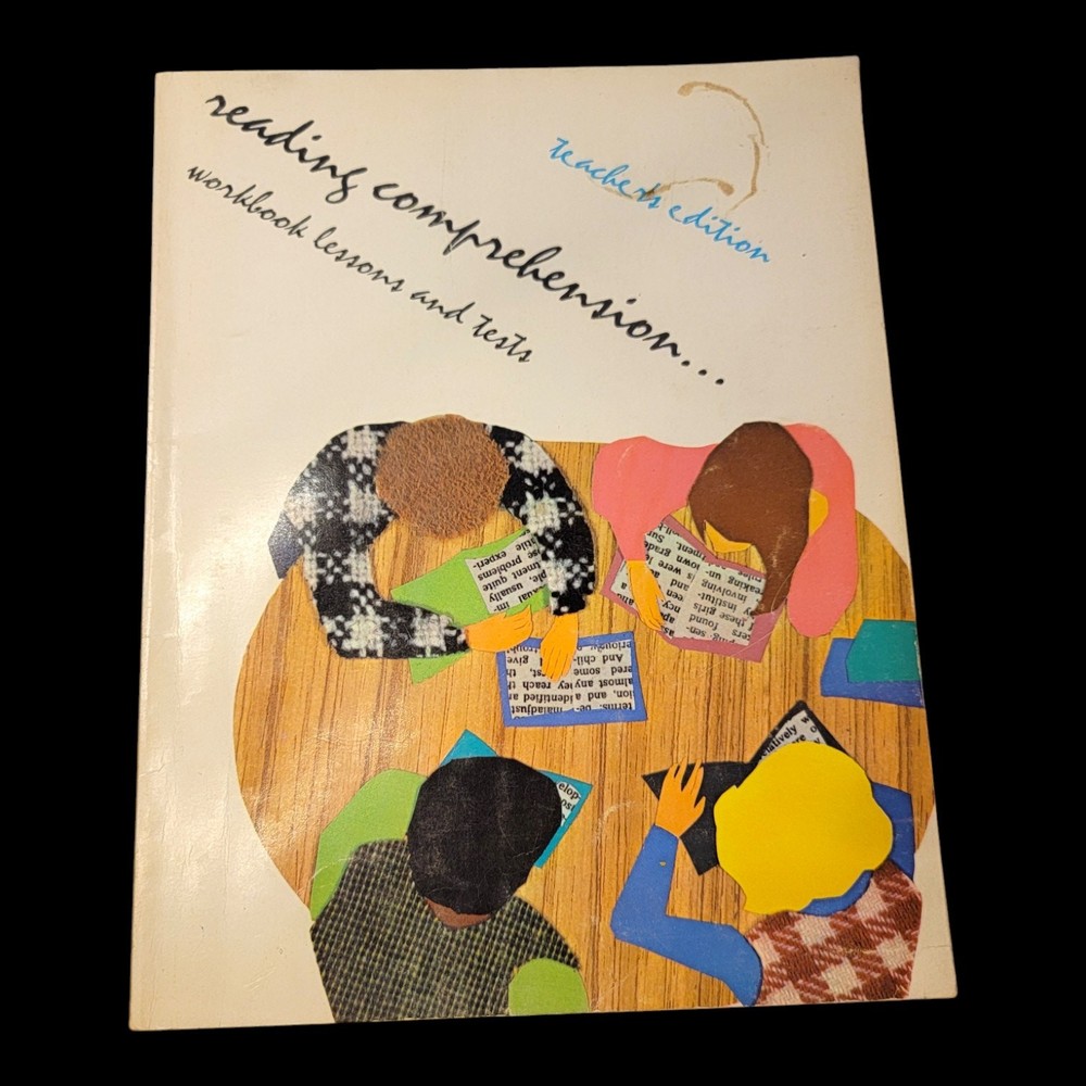 1960s Amsco Reading Comprehension Workbook Lessons & Tests Teacher’s Edition