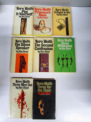 Vintage Rex Stout, Nero Wolfe 38 Paperback book lot