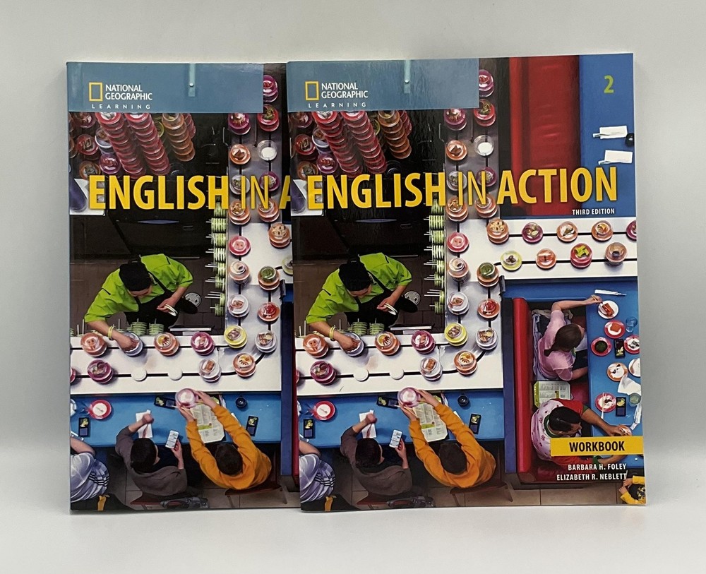 English In Action 2 Workbook Lot 2 Foley Neblett NatGeo Learning PB Multicolor