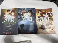 Amulet #1-8 Series Set Paperback 8 Book Collection Graphix By Kazu Kibuishi