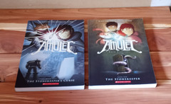 Amulet Box Set Books 1-7 Kazu Kibuishi Collection Graphix Scholastic