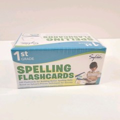 NEW First Grade Spelling Flashcards Sylvan Learning 2011 Random House Sealed Box