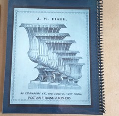 J W Fiske (1865) Ornamental Iron Vases Fountains Statues Catalog * Garden Pieces