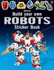 Build your own Robots Sticker Book – Paperback, by NILL – Very Good