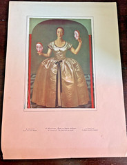 Page From JAR – PTITZA. Modern Russian Art book The Lady With Two Masks 12.25″x9
