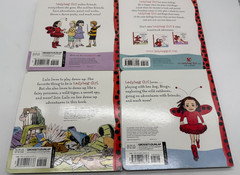 Set of 4 Ladybug Girl hardcover picture books by David Somar (543)