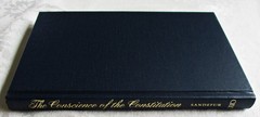 Conscience of the Constitution by Timothy Sandefur HC DJ 2014 Cato Institute