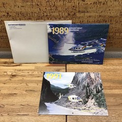 BELL HELICOPTER – Appointment Calendar – 1989 & 1991 – Lot Of 2 – MM6.111