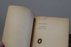 CANDIDA by George Bernard Shaw, 1926 penguin books