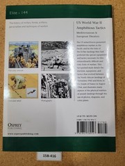 US World War II Amphibious Tactics:Mediterranean & European Theaters (Elite 144)