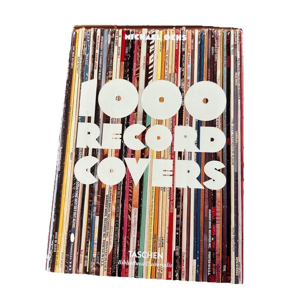 Book 1000 Record Covers by Michael Ochs Hardcover, Pictures 576 Pages