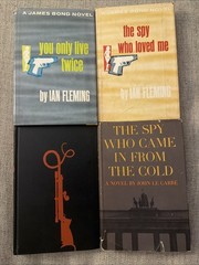 James Bond Book Collection Ian Fleming 1962-1964 Hardcover Original