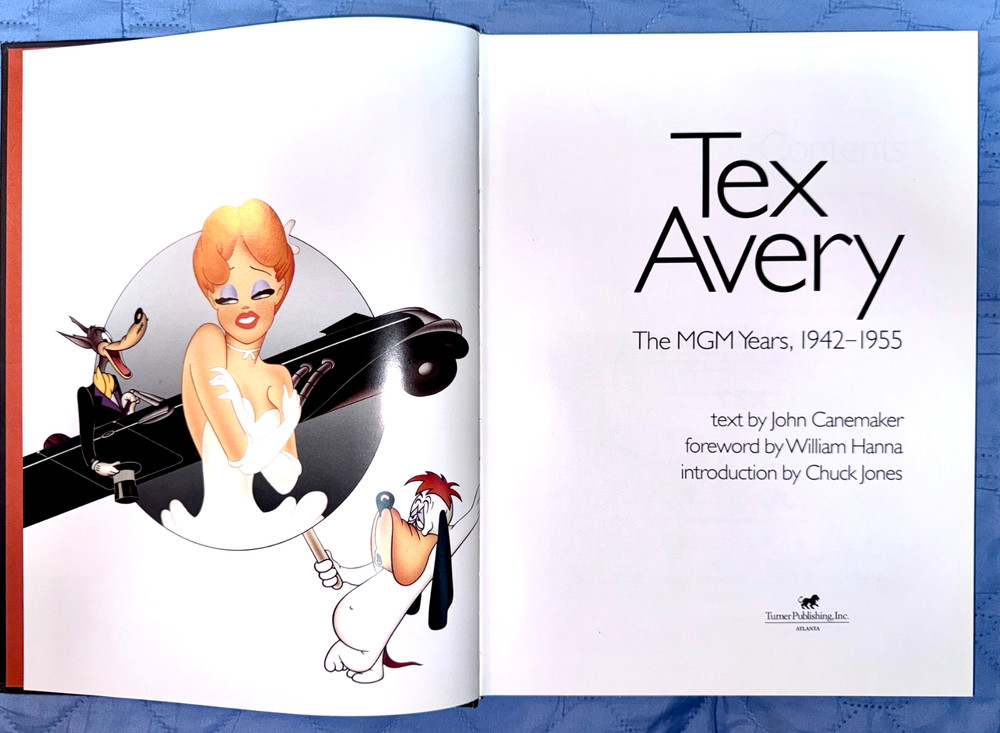 Tex Avery, The MGM Years 1942-1955 biography w/1k photos Bugs cartoonist, 1stHB