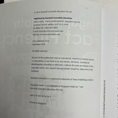 Singapore Math Fact Fluency 1 from Marshall Cavendish Education Paperback