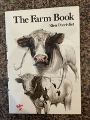 The Farm Book by Rien Poortvliet – Dutch Art – Hardcover – Excellent!