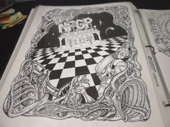 3 ring notebook Tattoo flash Varied artists Circa 2000 and up