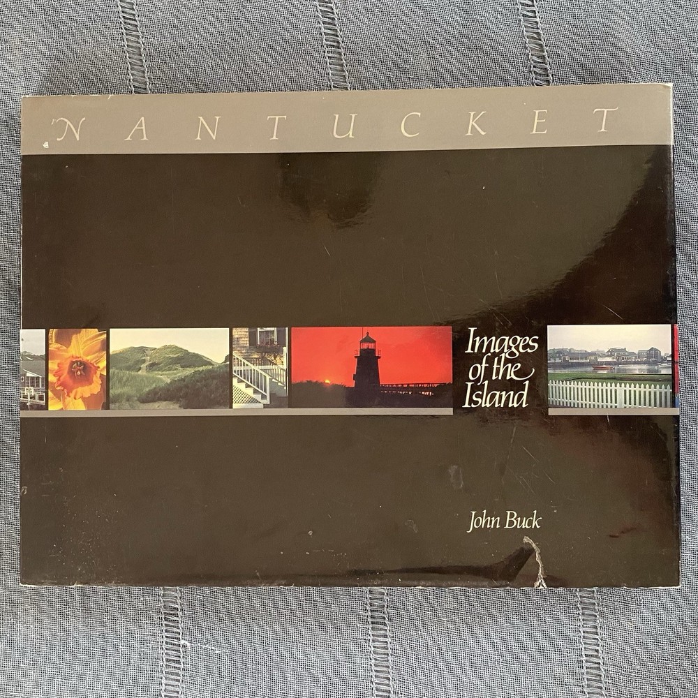 Vintage 1985 Nantucket Images of the Island John Buck Photography Hardcover Book