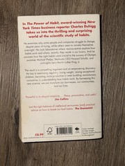 The Power of Habit by Charles Duhigg, Paperback, Random House, Business & Scien…