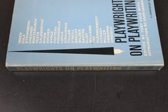 Playwrights on Playwriting Cole 1963 Drama Theory Anthology Hill & Wang PB ~VG