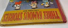 Vintage THREE FAMOUS STORIES Three Little Kittens Three Bears Three Pigs 1941