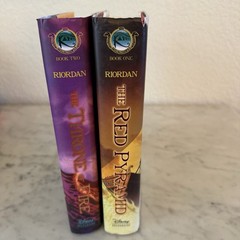Lot Of 2 The Kane Chronicles (books 1&2) Red Pyramid/Throne Of Fire Rick Riordan