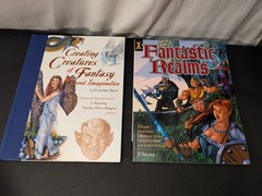 8x Lot of Fantasy Drawing & Painting Books, Barron’s & Impact, Patmore, Cowan