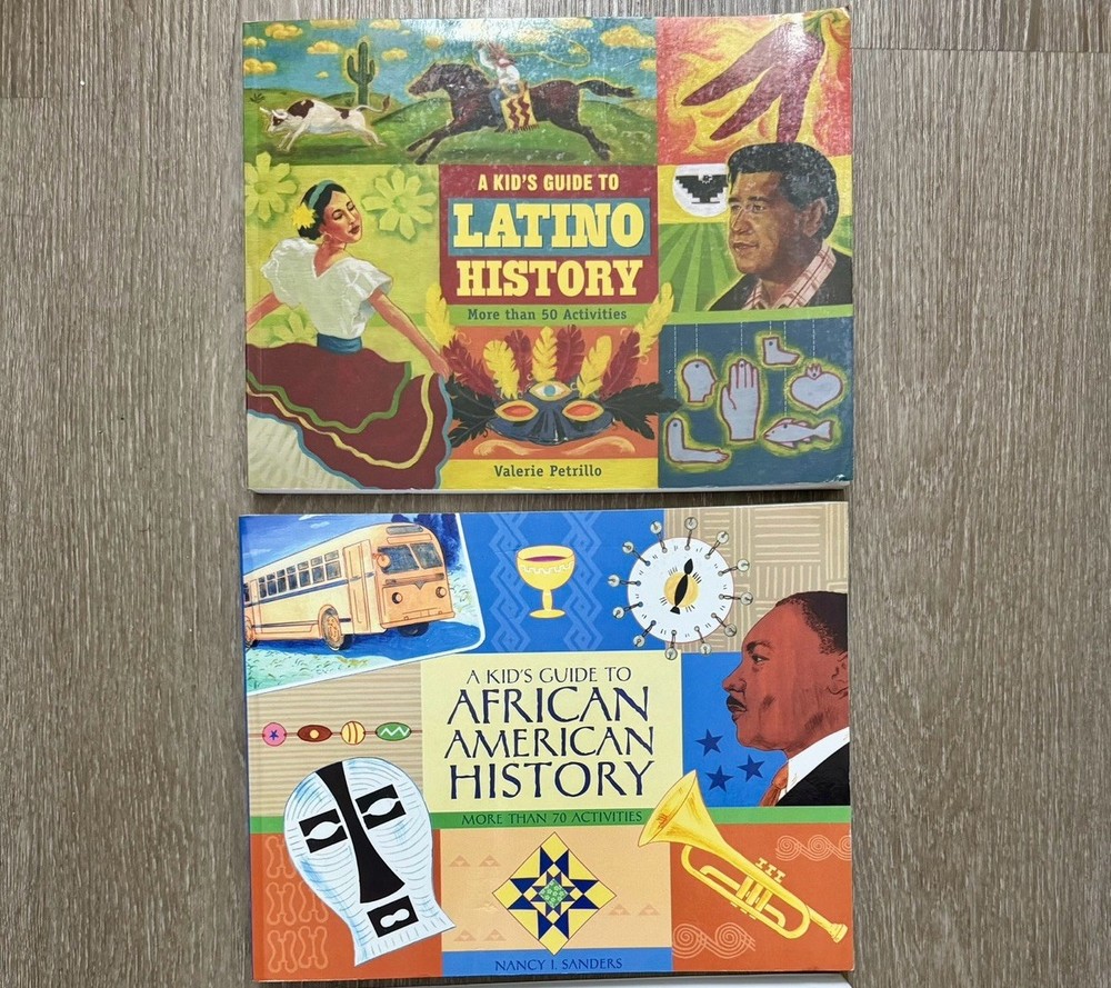 A Kid’s Guide to Paperback Set of 2: Latino & African American Activities